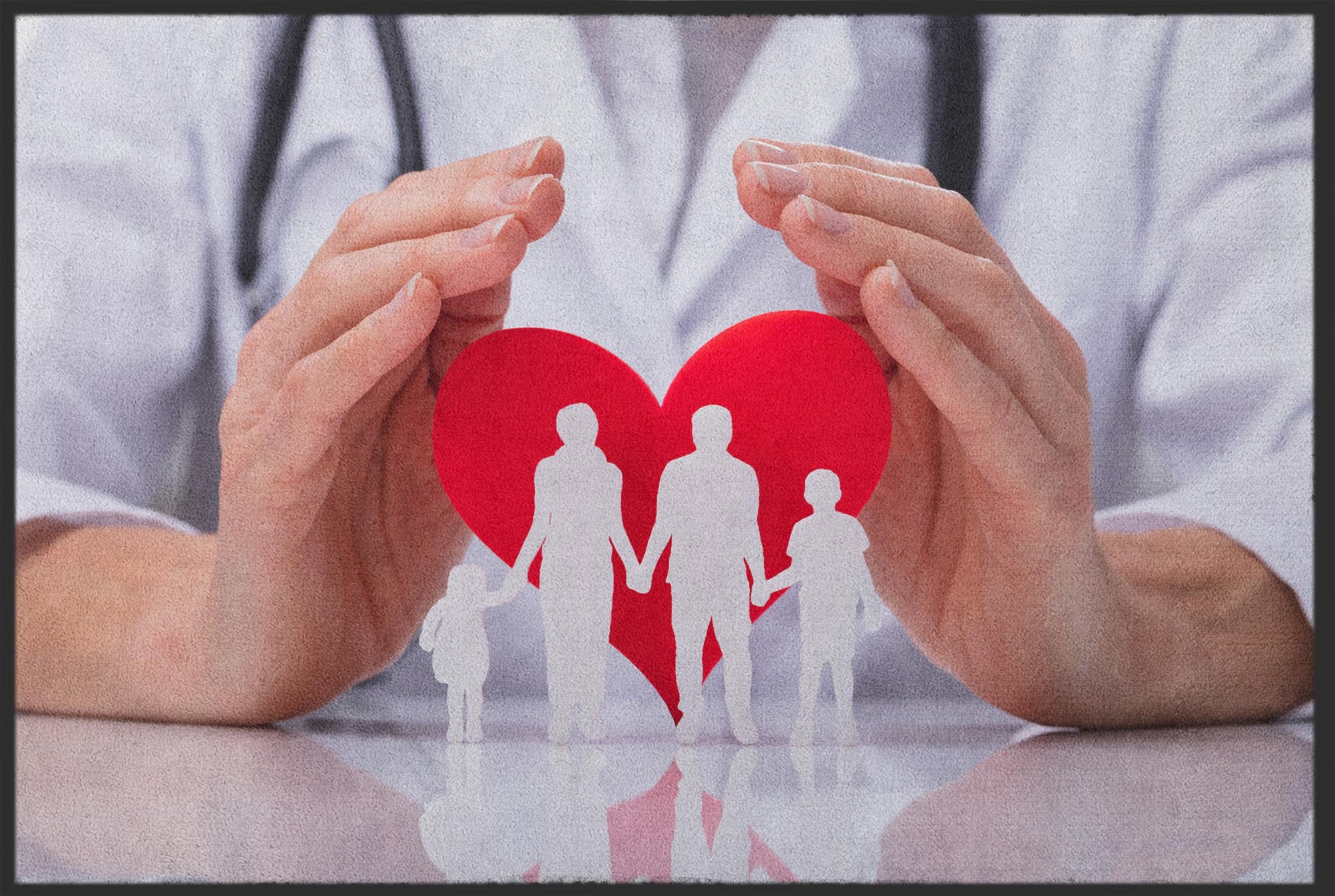 Fussmatte Arzt 10174