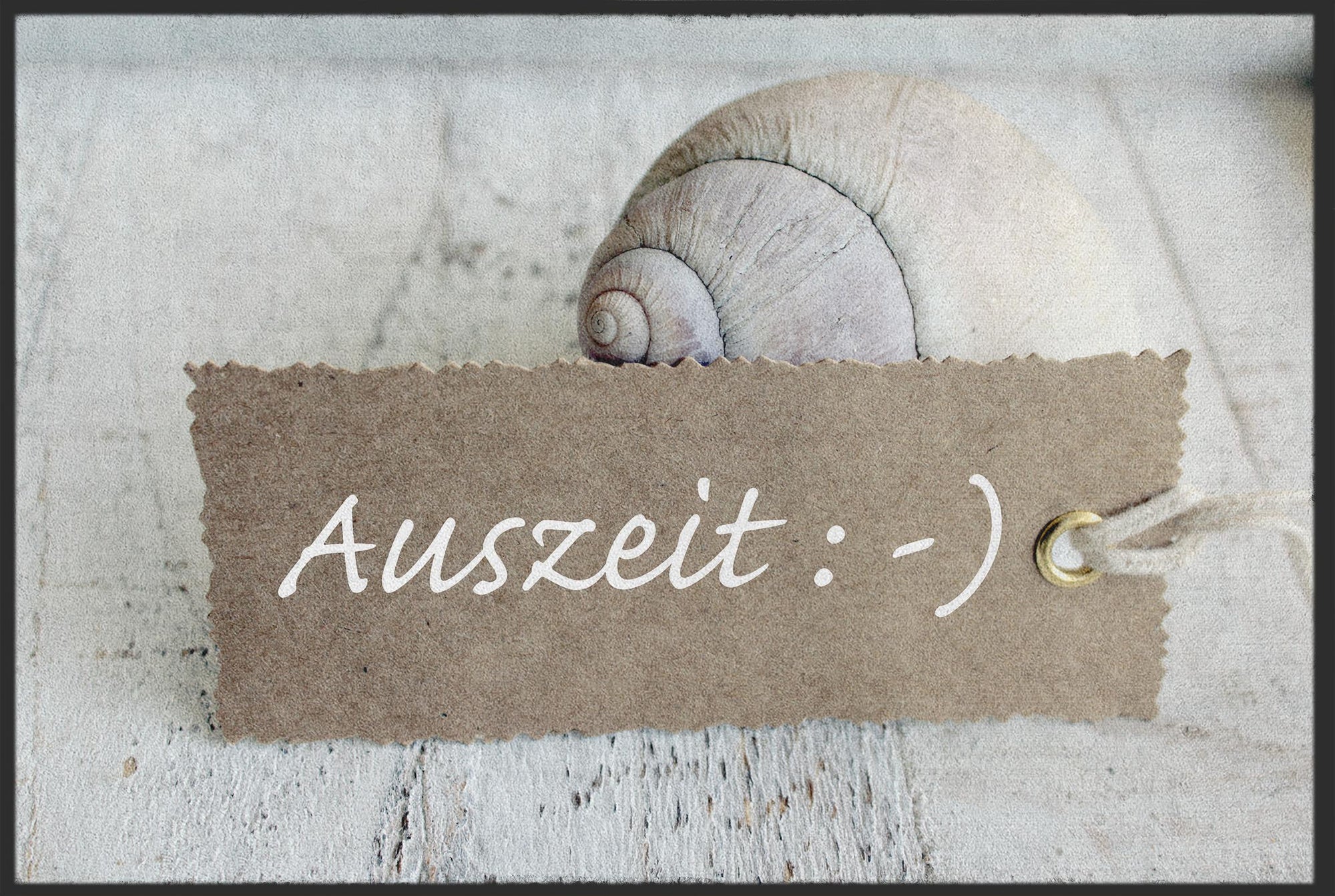 Fussmatte Auszeit 10020