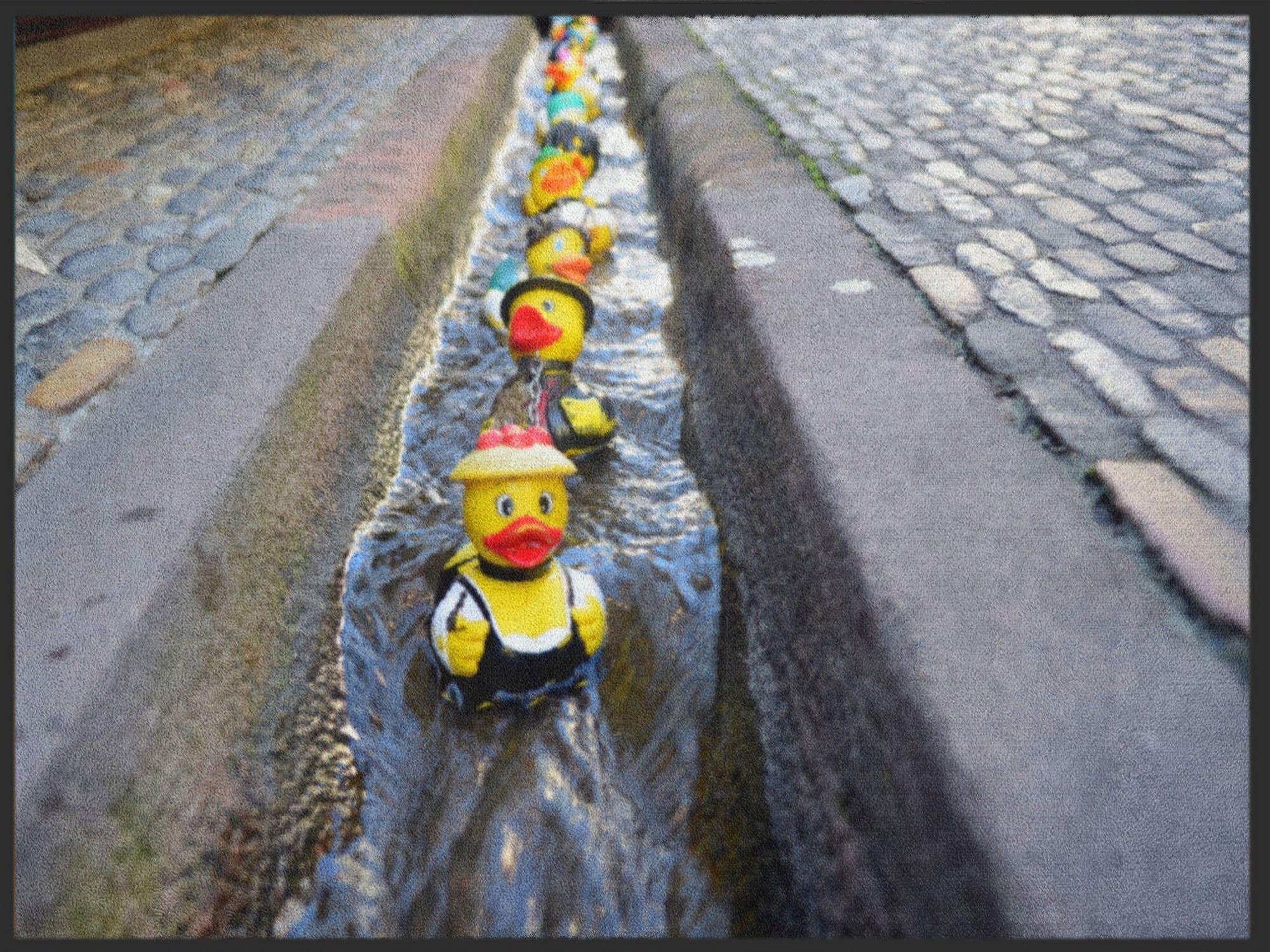 Fussmatte Badeente 4887