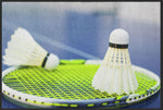 Lade das Bild in den Galerie-Viewer, Fussmatte Badminton 6369-Matten-Welt
