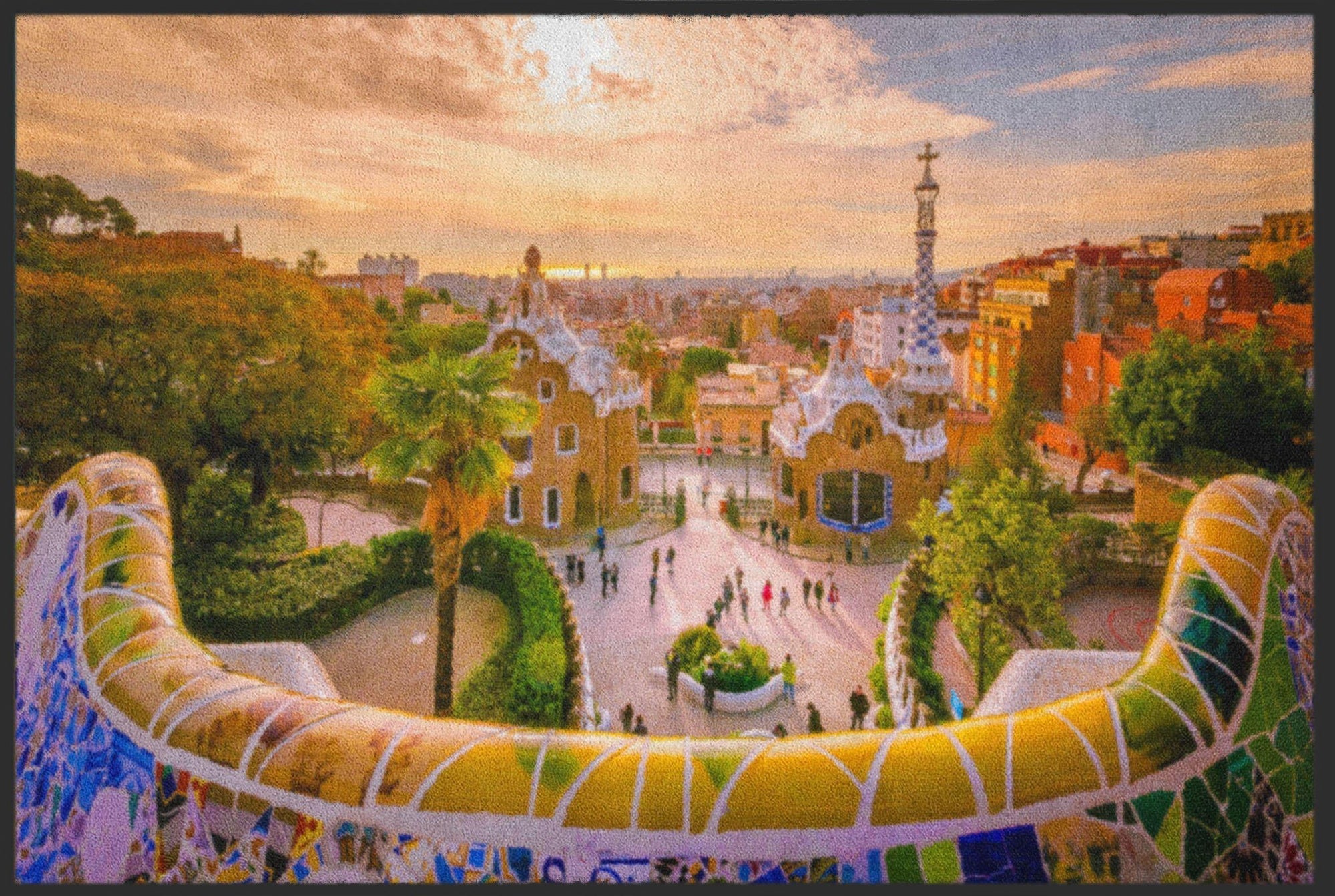 Fussmatte Barcelona 4505