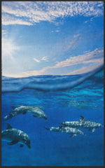 Lade das Bild in den Galerie-Viewer, Fussmatte Delfin 7683-Matten-Welt
