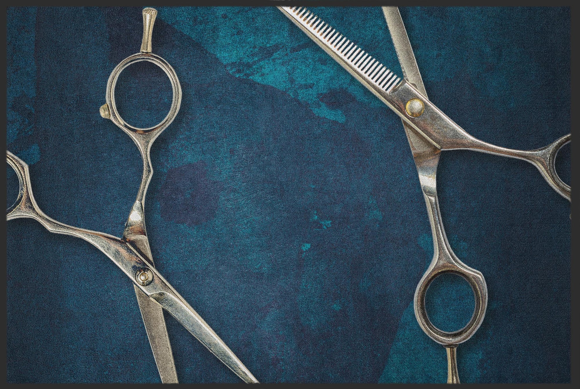 Fussmatte Friseur 10290