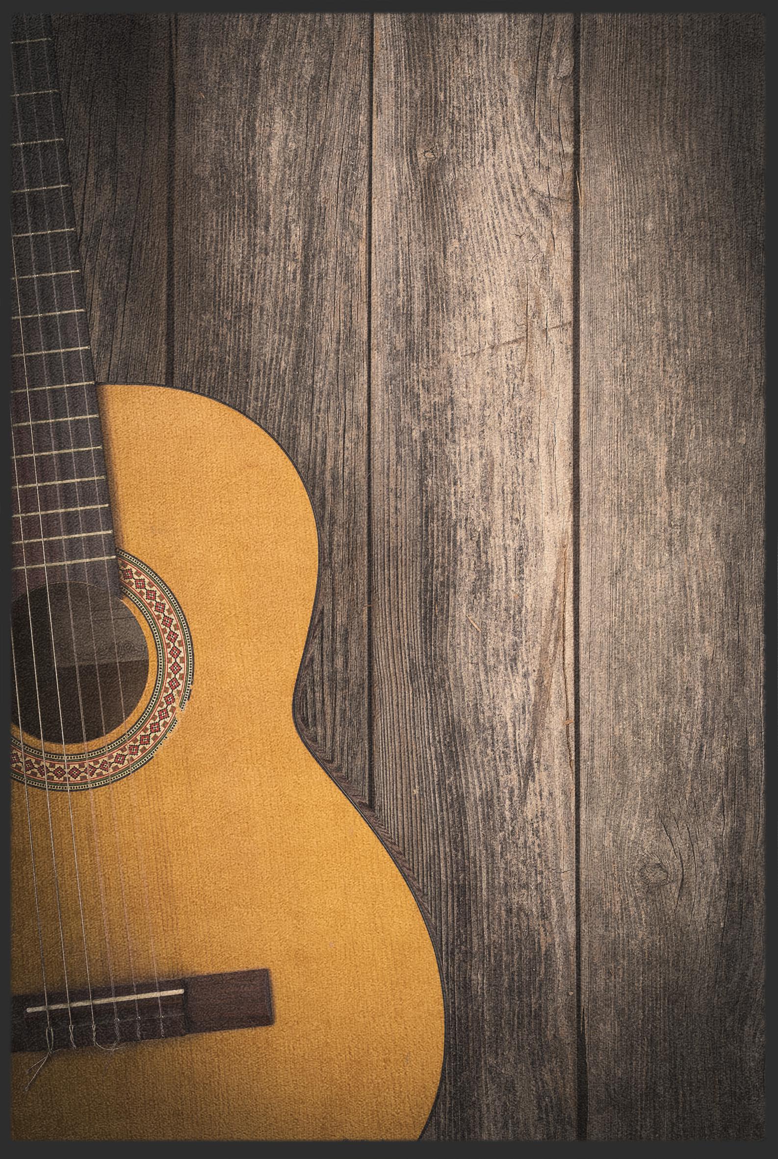 Fussmatte Gitarre 10163