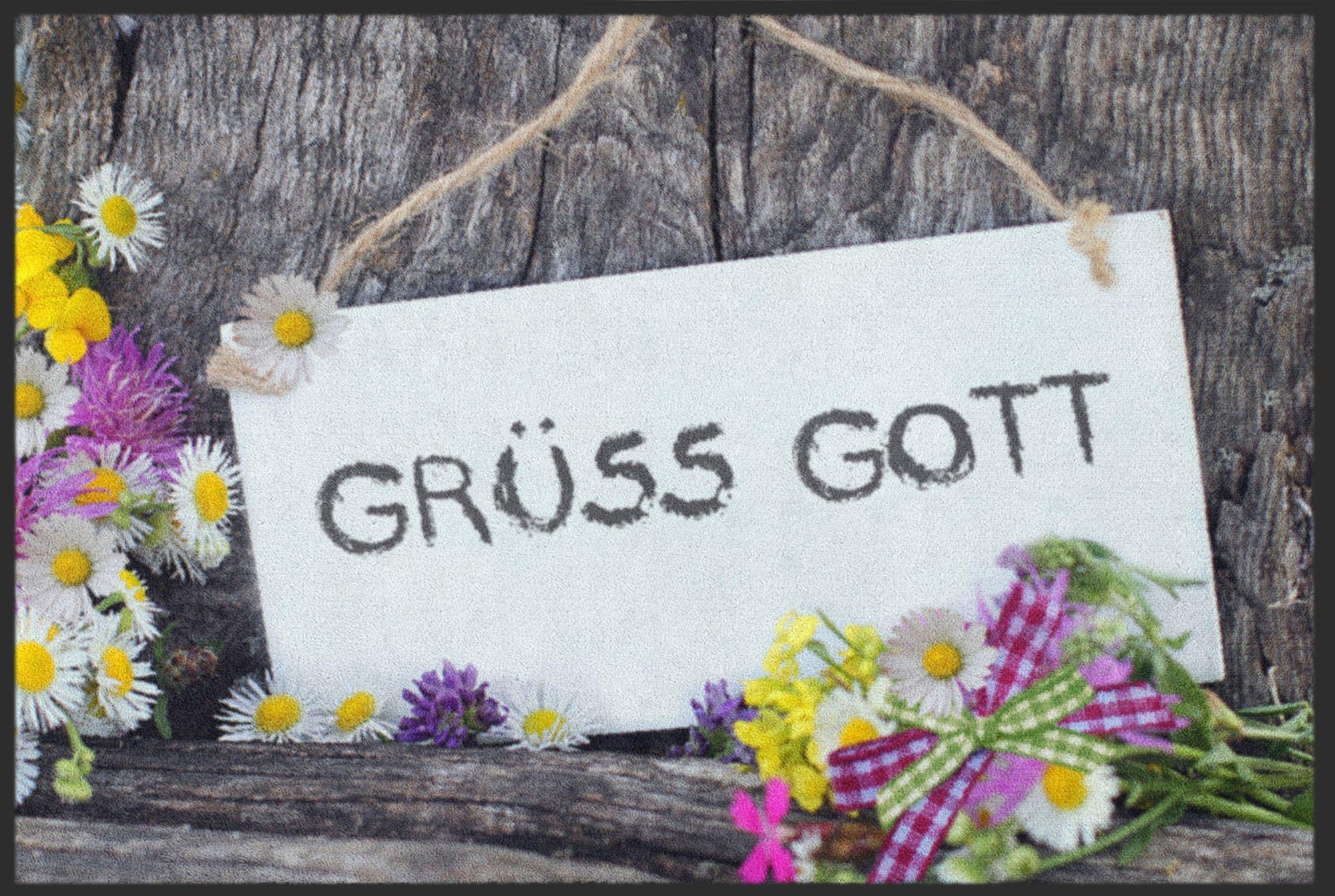 Fussmatte Grüss Gott 4168