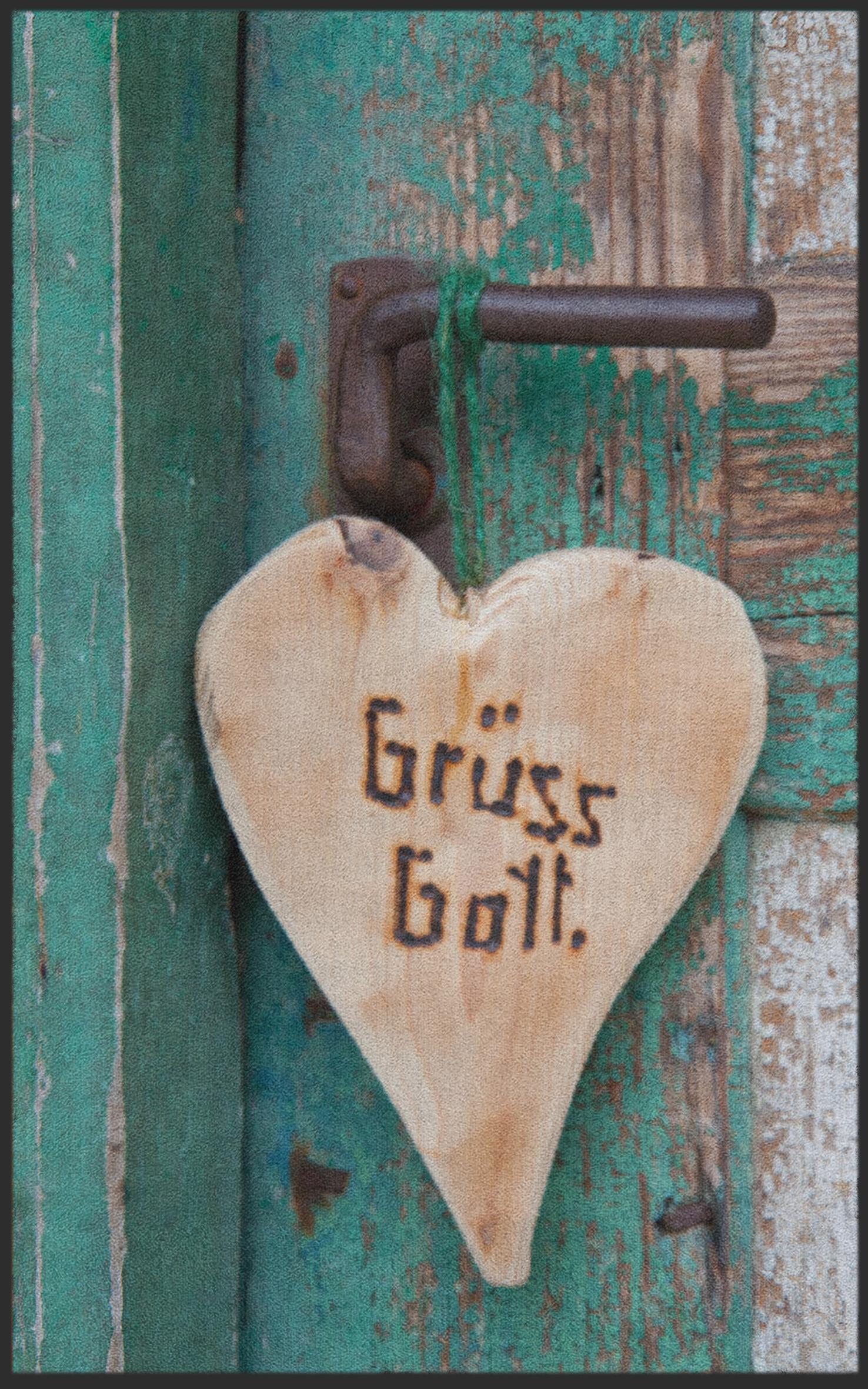 Fussmatte Grüss Gott 7002