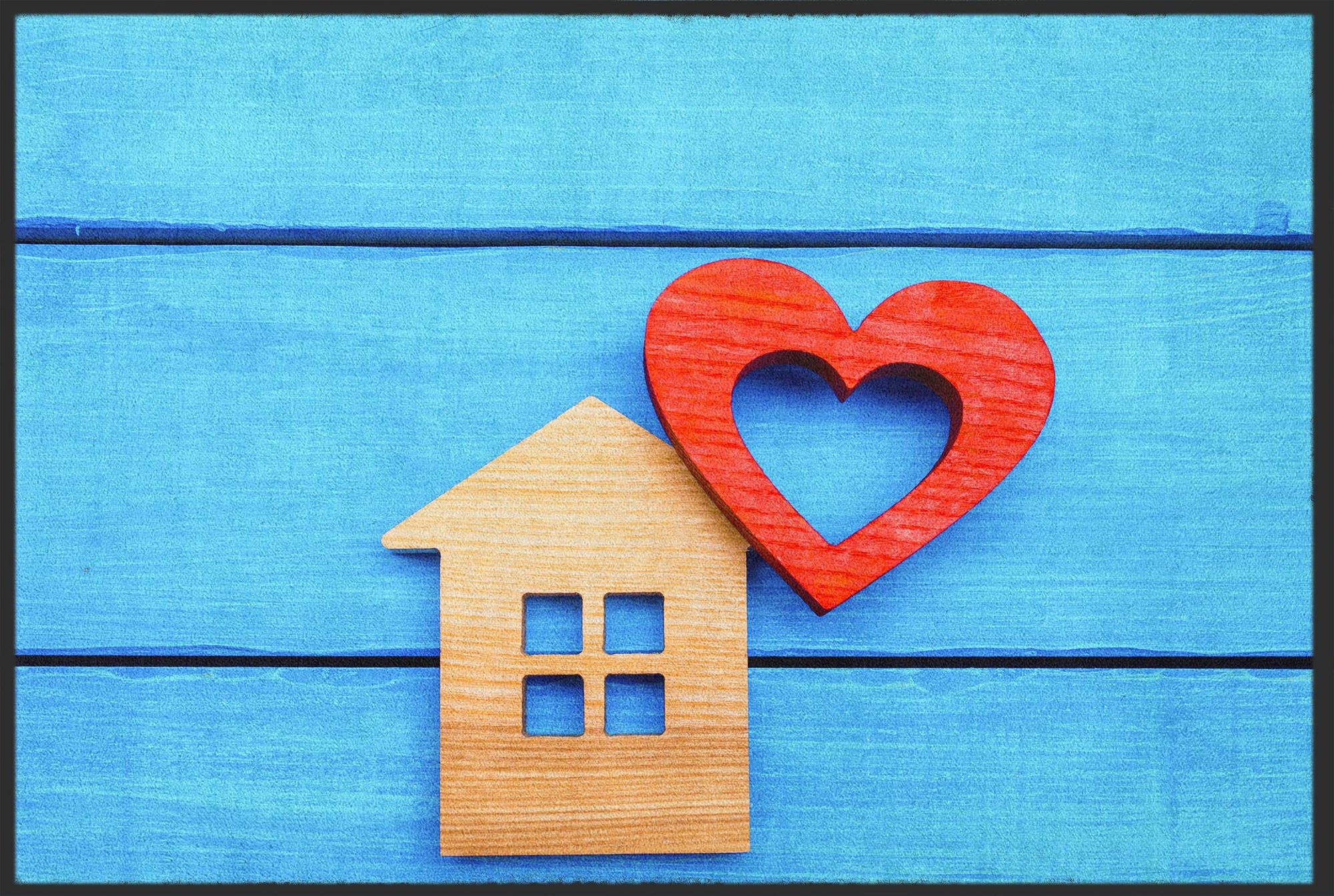 Fussmatte Haus 10164