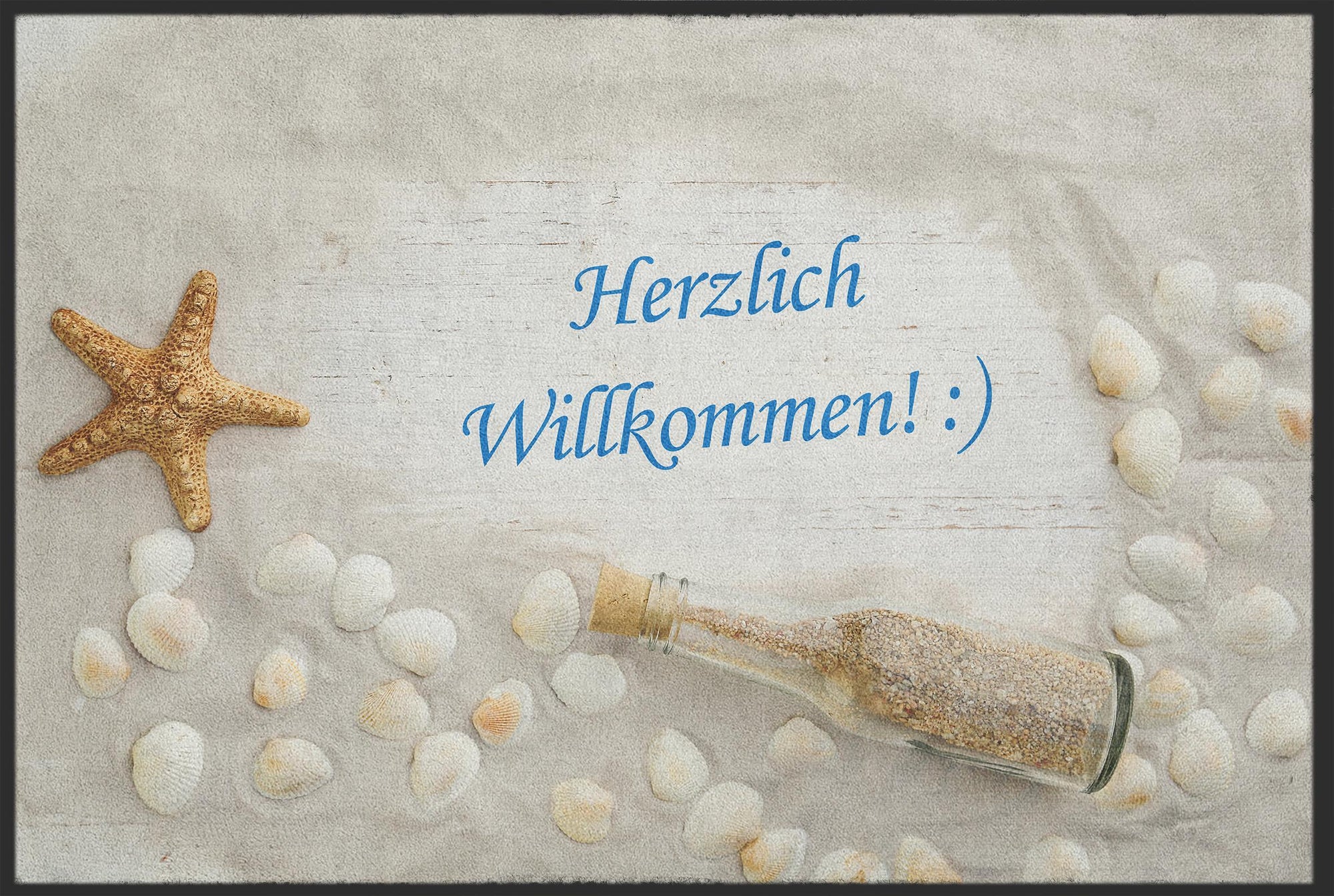 Fussmatte Herzlich Willkommen 10043