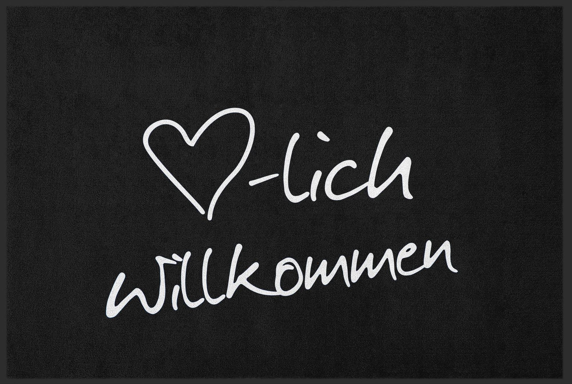Fussmatte Herzlich Willkommen 10135
