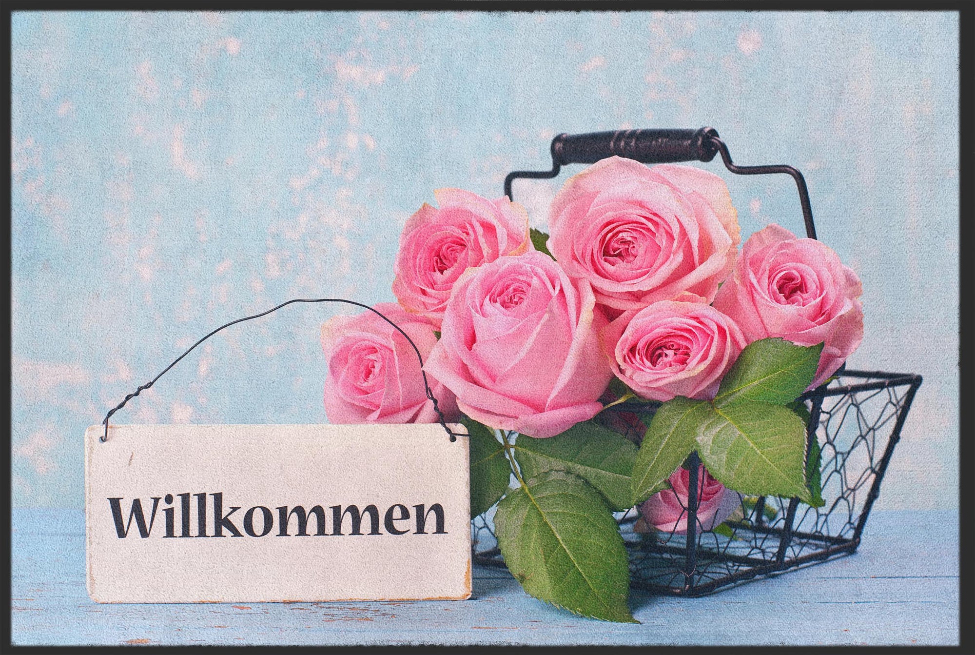 Fussmatte Herzlich Willkommen 10138