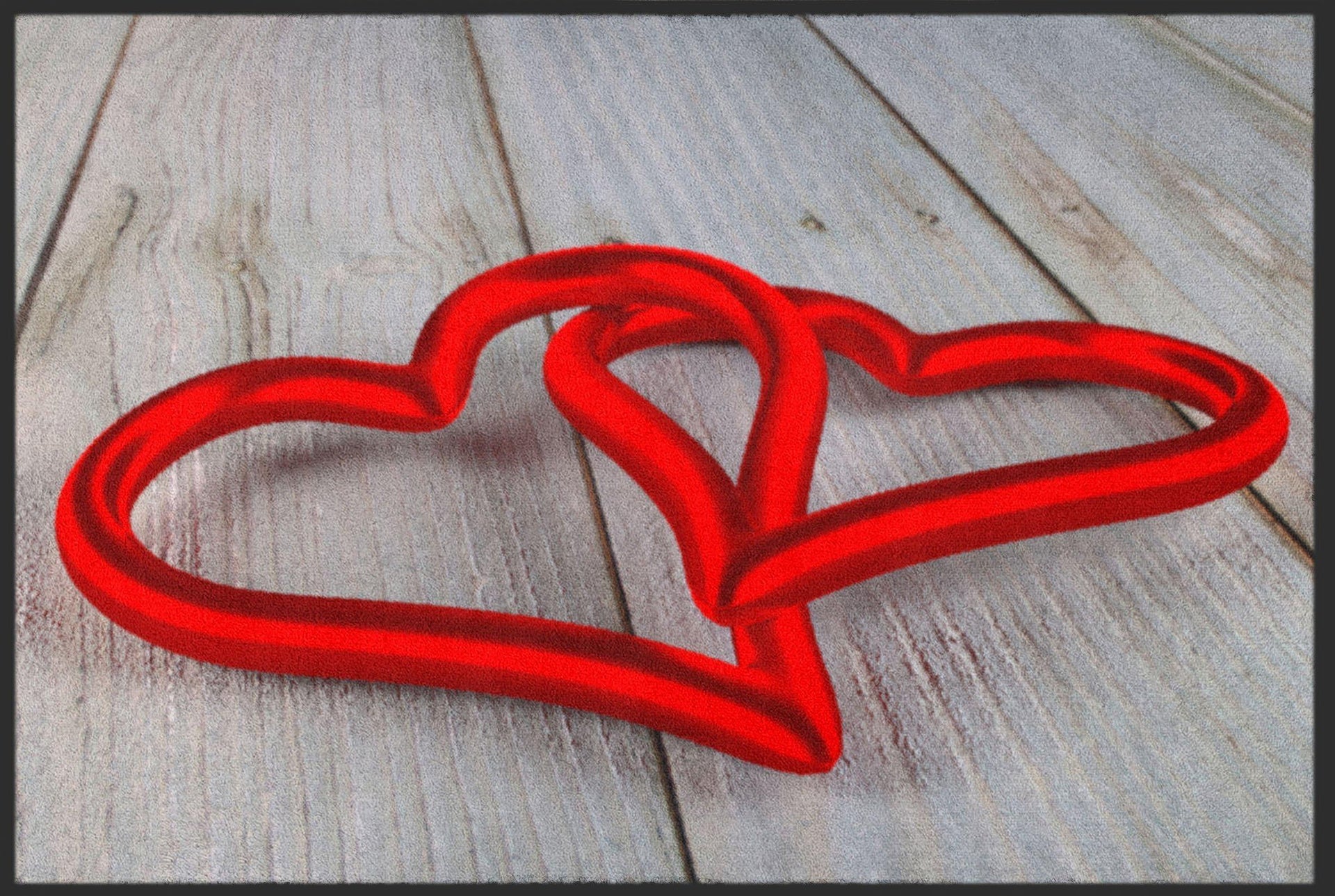 Fussmatte Hochzeit 4059 - 60 cm x 45 cm / Mit Gummirand