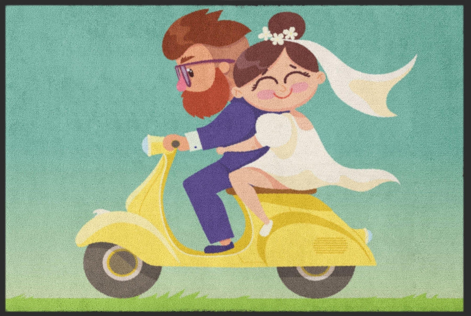 Fussmatte Hochzeit 4105