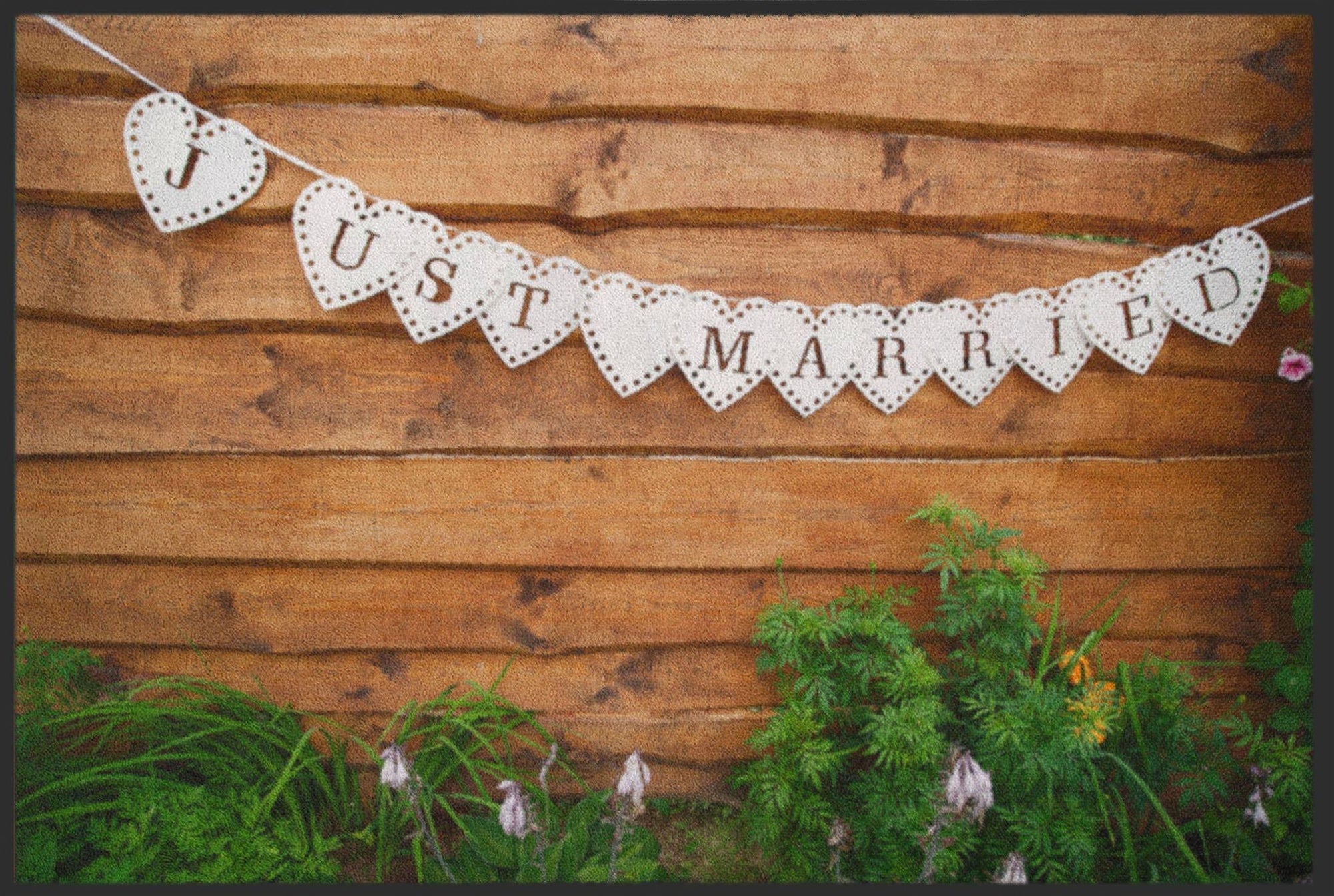 Fussmatte Hochzeit 4255