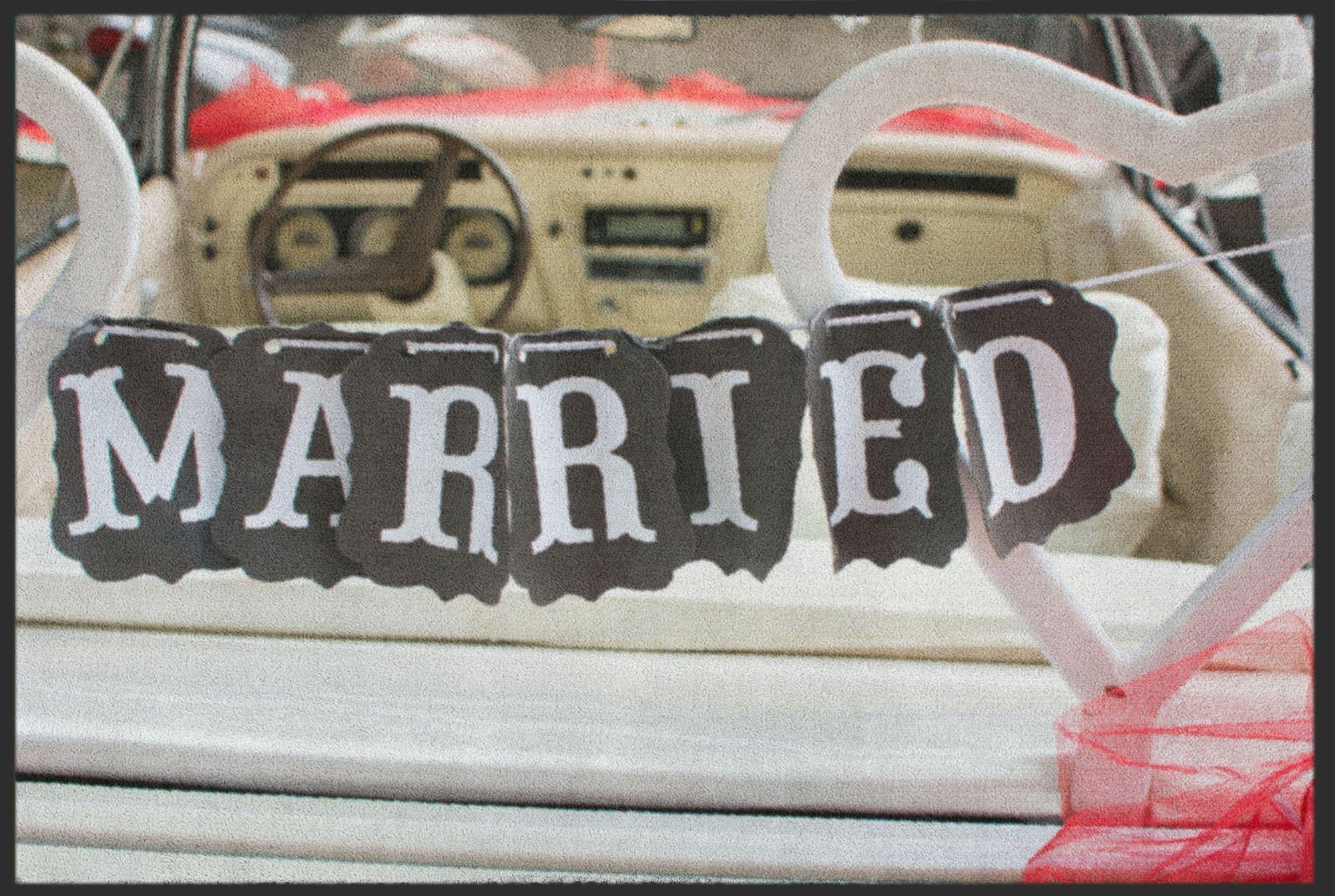 Fussmatte Hochzeit 4276