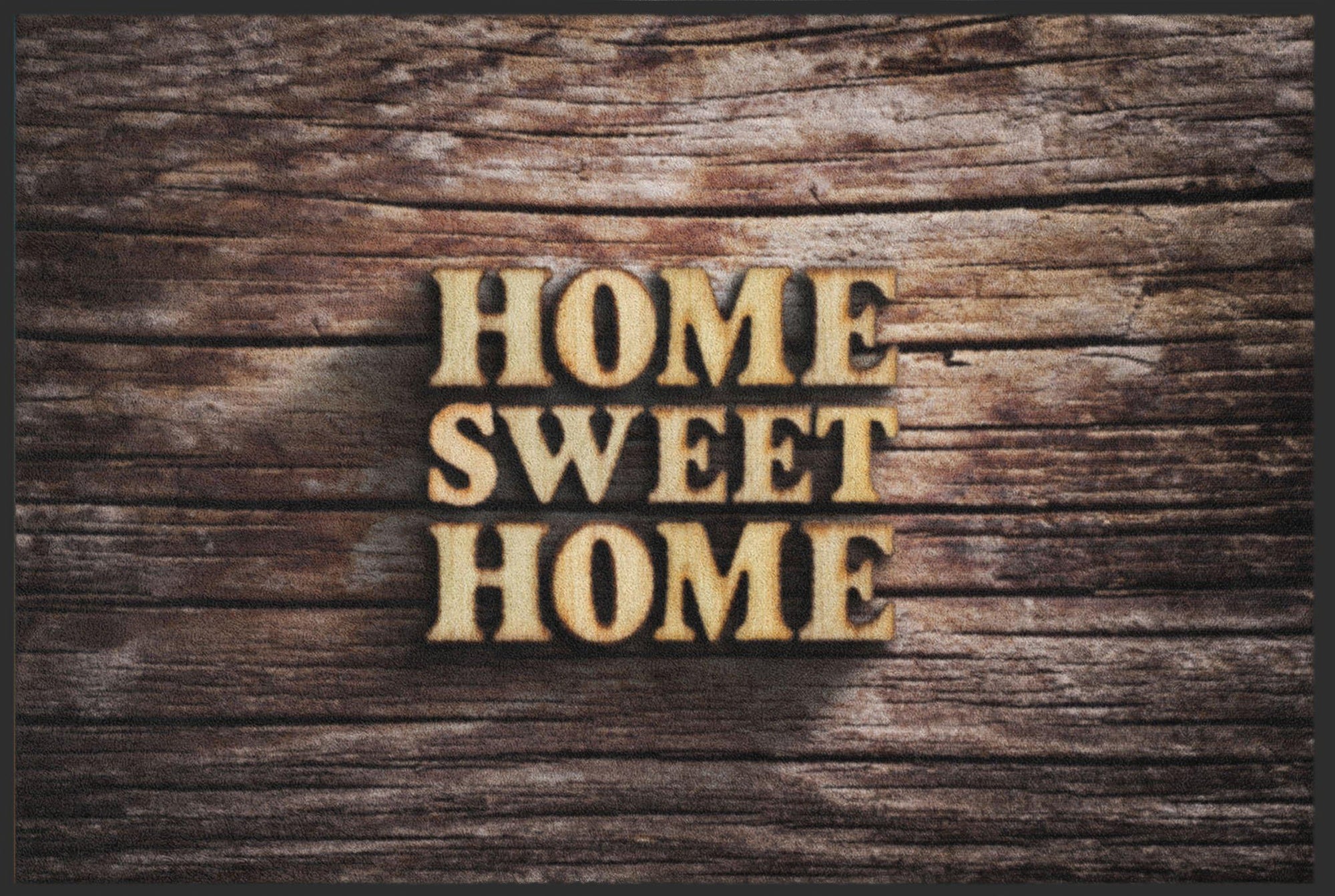 Fussmatte Home Sweet Home Holz 4248