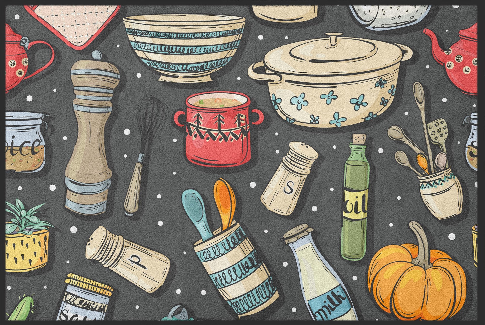 Fussmatte Kochen 10286