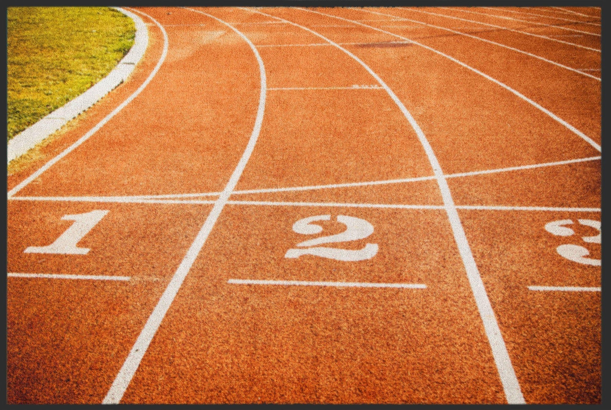 Fussmatte Laufbahn 6099