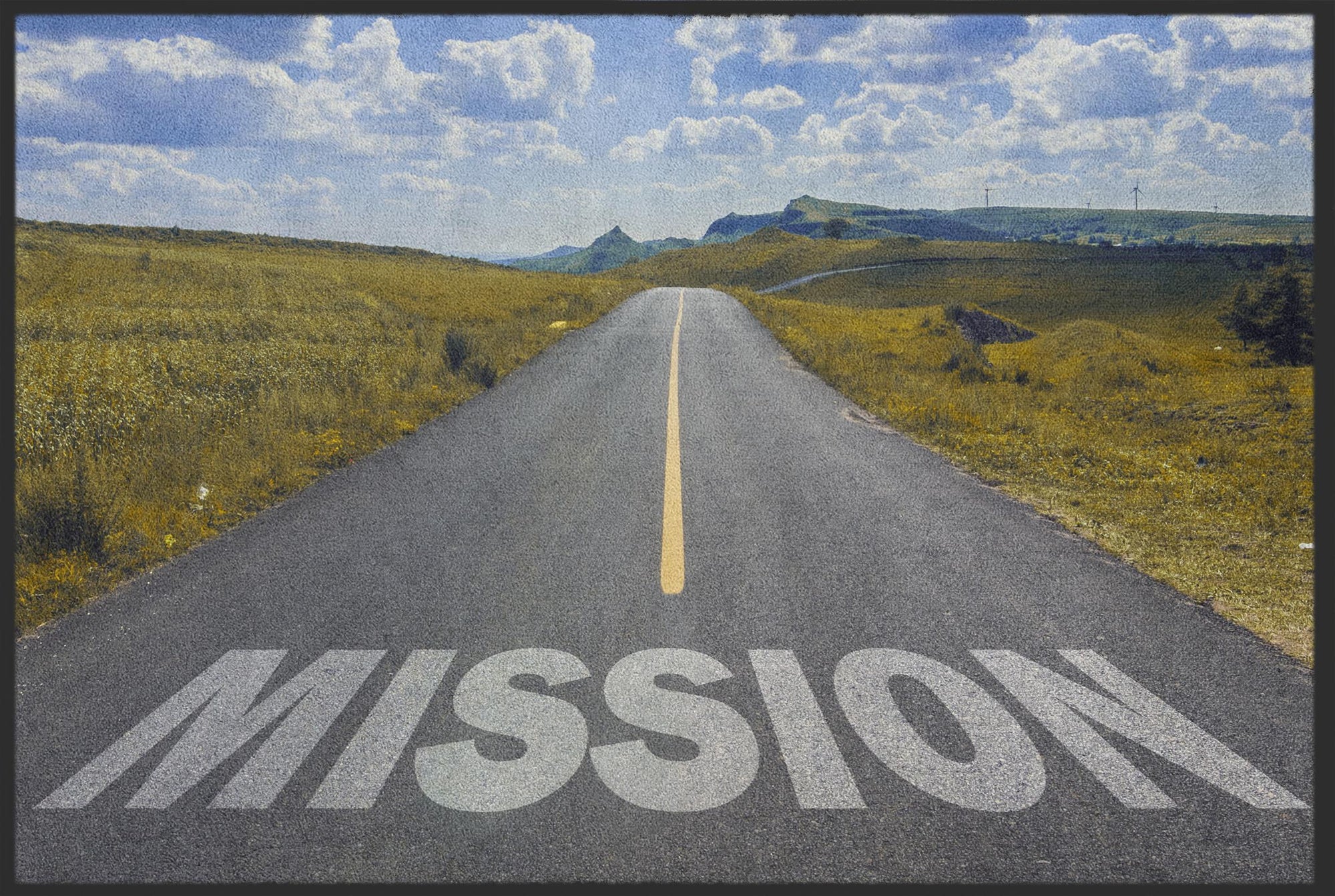 Fussmatte Mission 10145