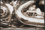 Lade das Bild in den Galerie-Viewer, Fussmatte Motorrad 6055-Matten-Welt
