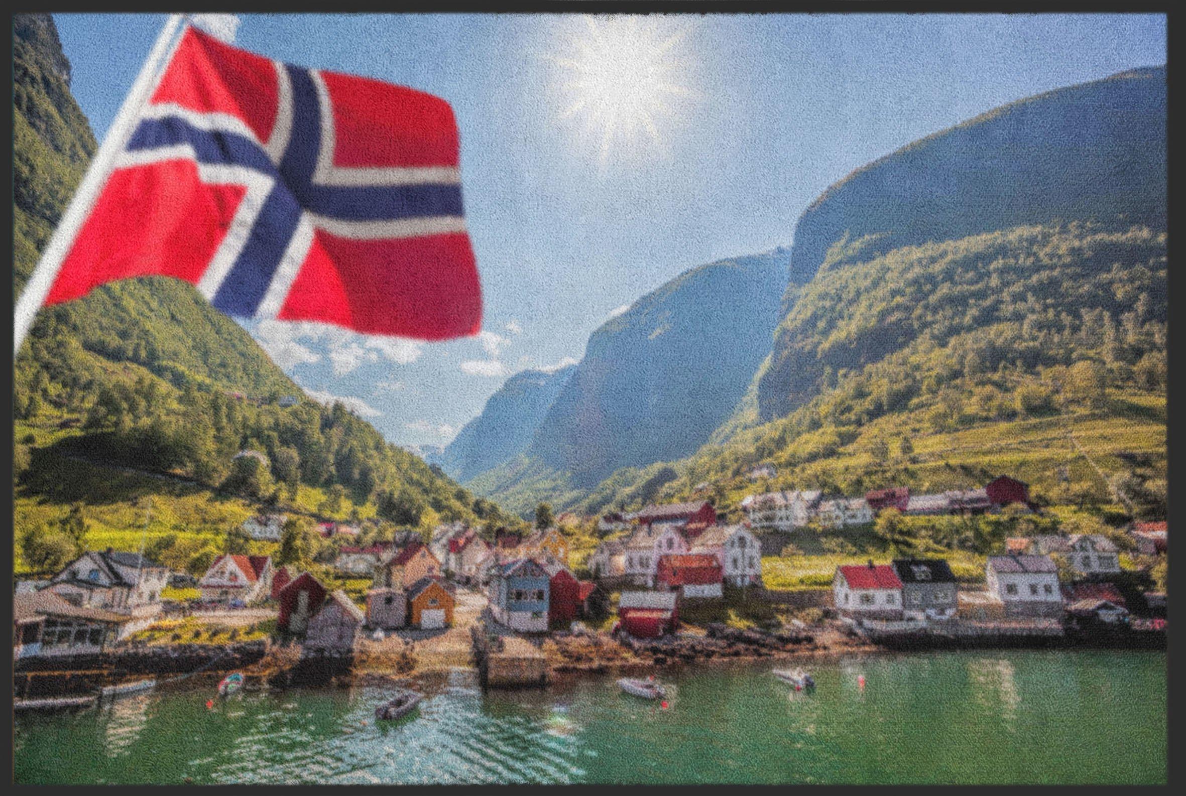 Fussmatte Norwegen 4487-Matten-Welt
