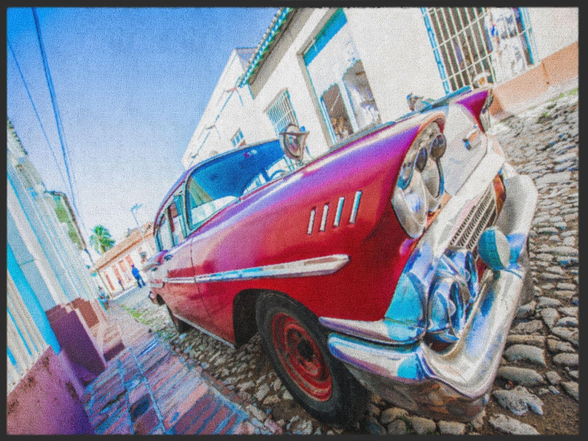 Fussmatte Oldtimer 4871