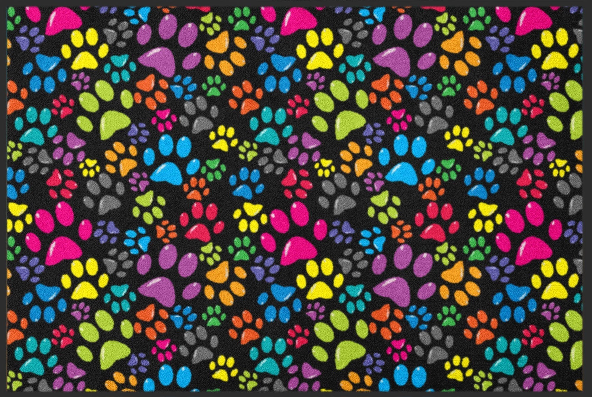 Fussmatte Pfoten Abdrücke 4844