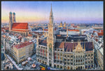 Lade das Bild in den Galerie-Viewer, Fussmatte Rathaus München 4313-Matten-Welt
