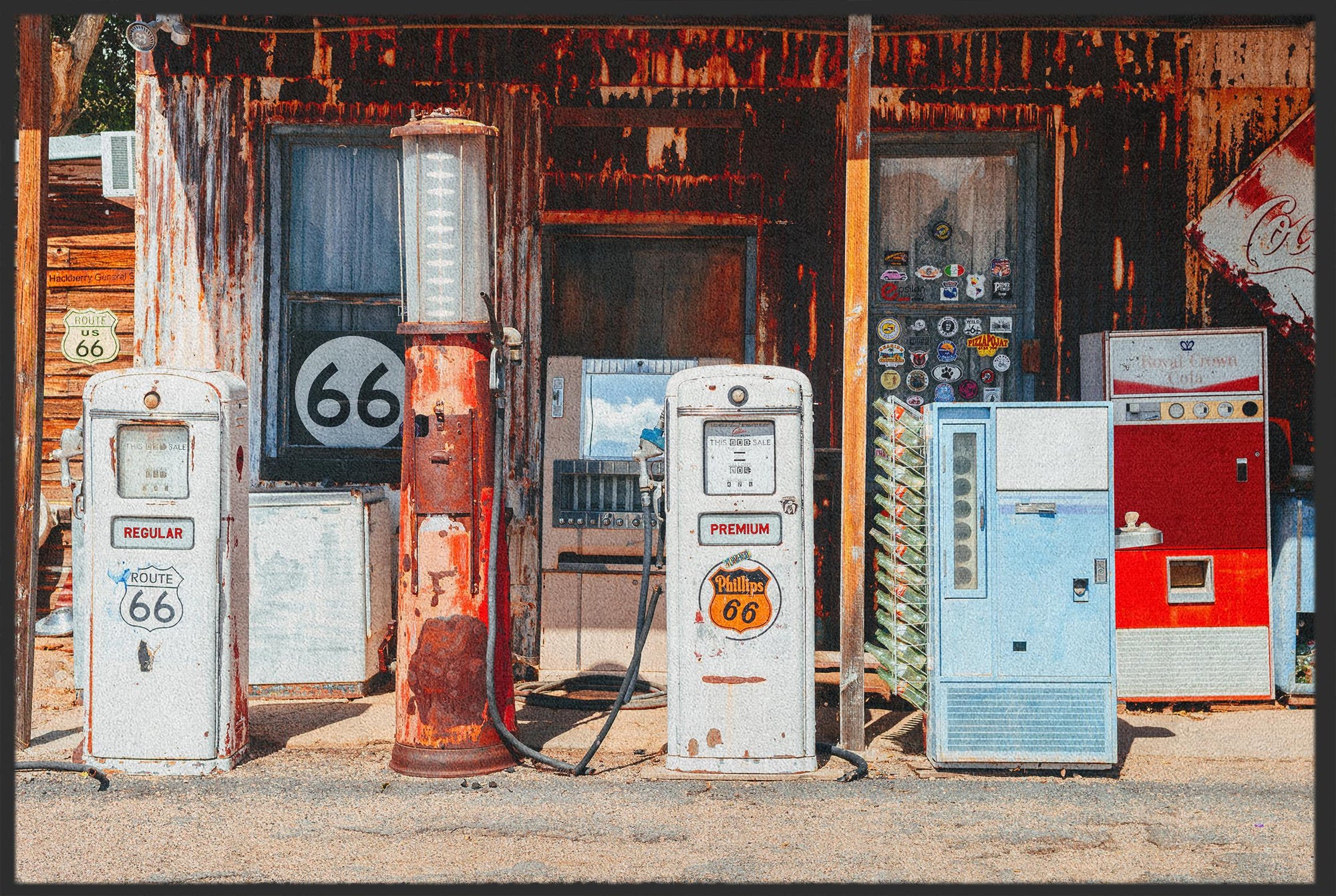 Fussmatte Route 66 10275