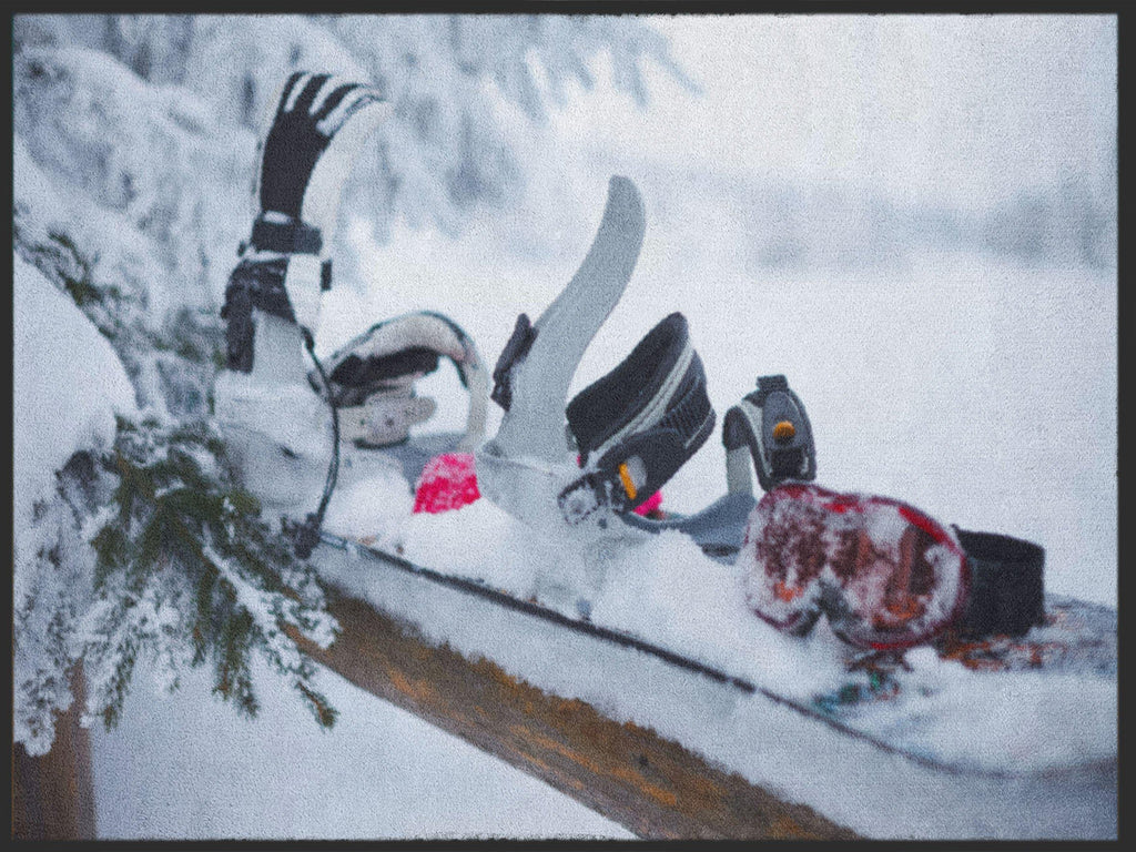 Fussmatte Snowboard 4967-Matten-Welt