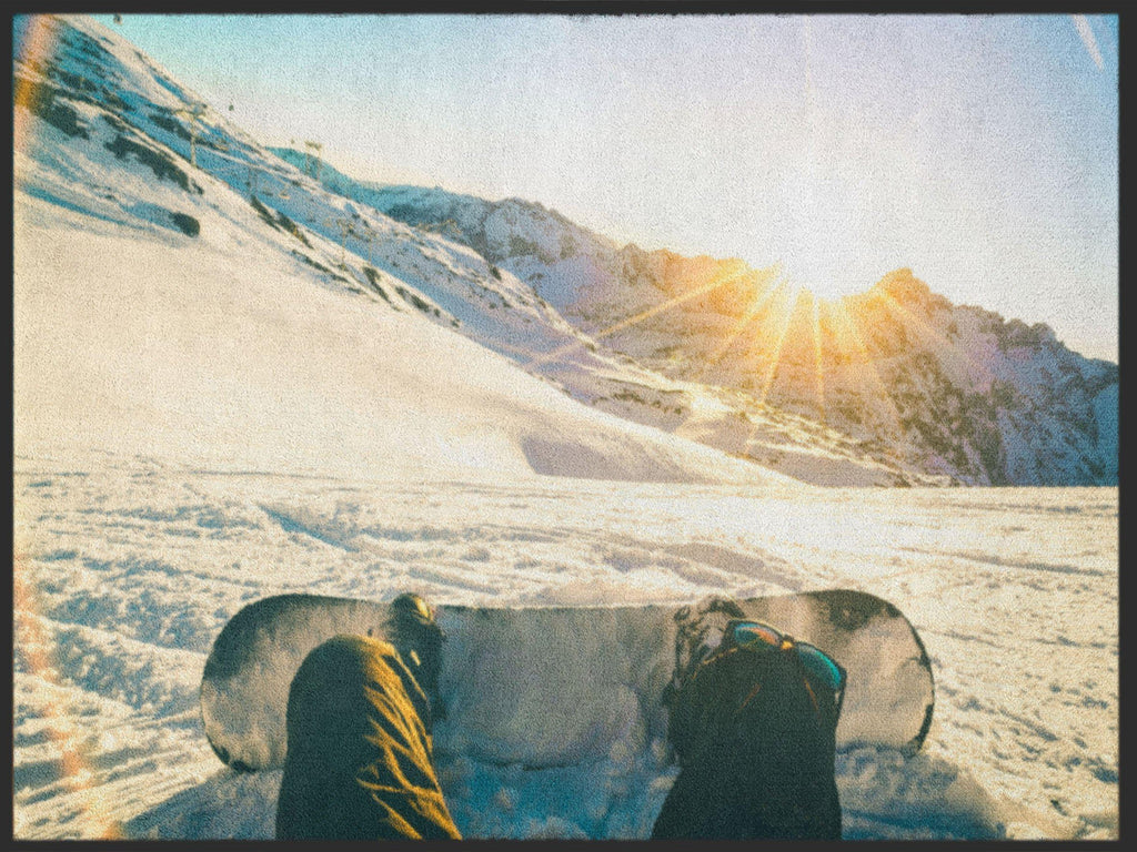 Fussmatte Snowboard 4968-Matten-Welt