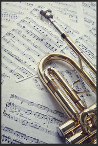 Fussmatte Trompete 10097-Matten-Welt