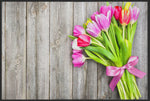 Lade das Bild in den Galerie-Viewer, Fussmatte Tulpen Strauß 4547-Matten-Welt

