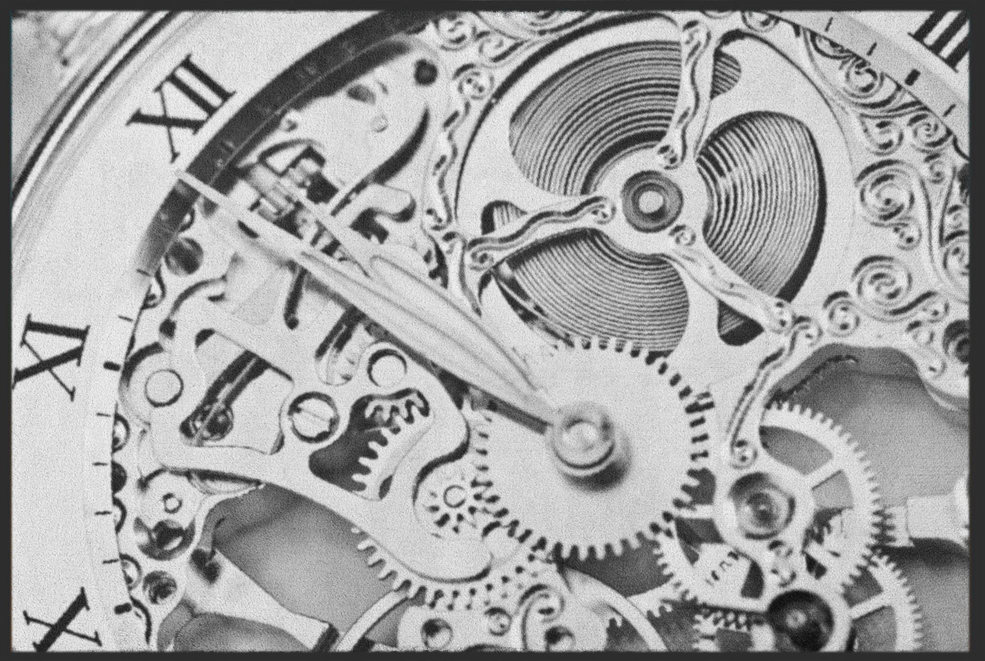 Fussmatte Uhren 6190