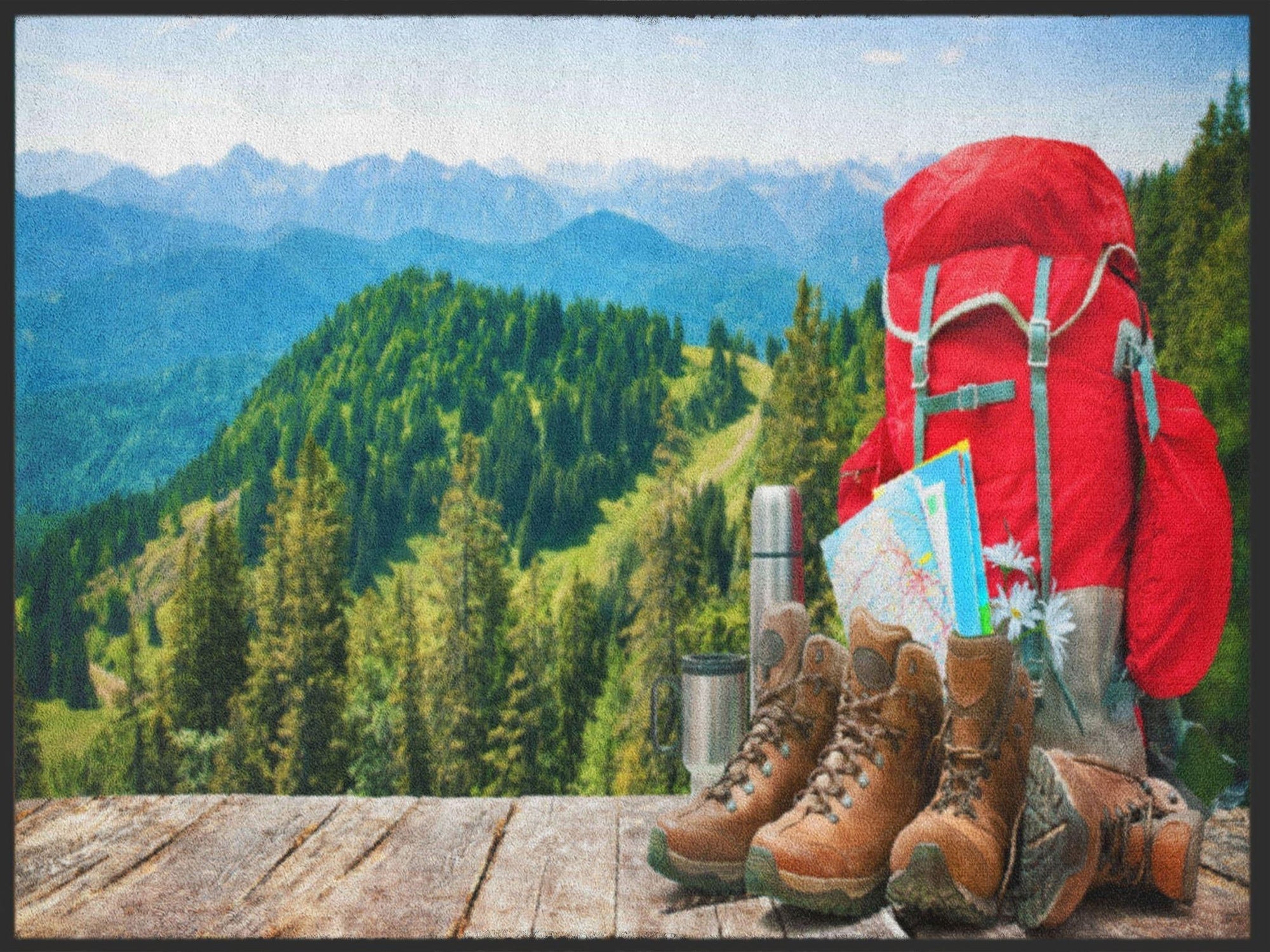 Fussmatte Wanderung 5000