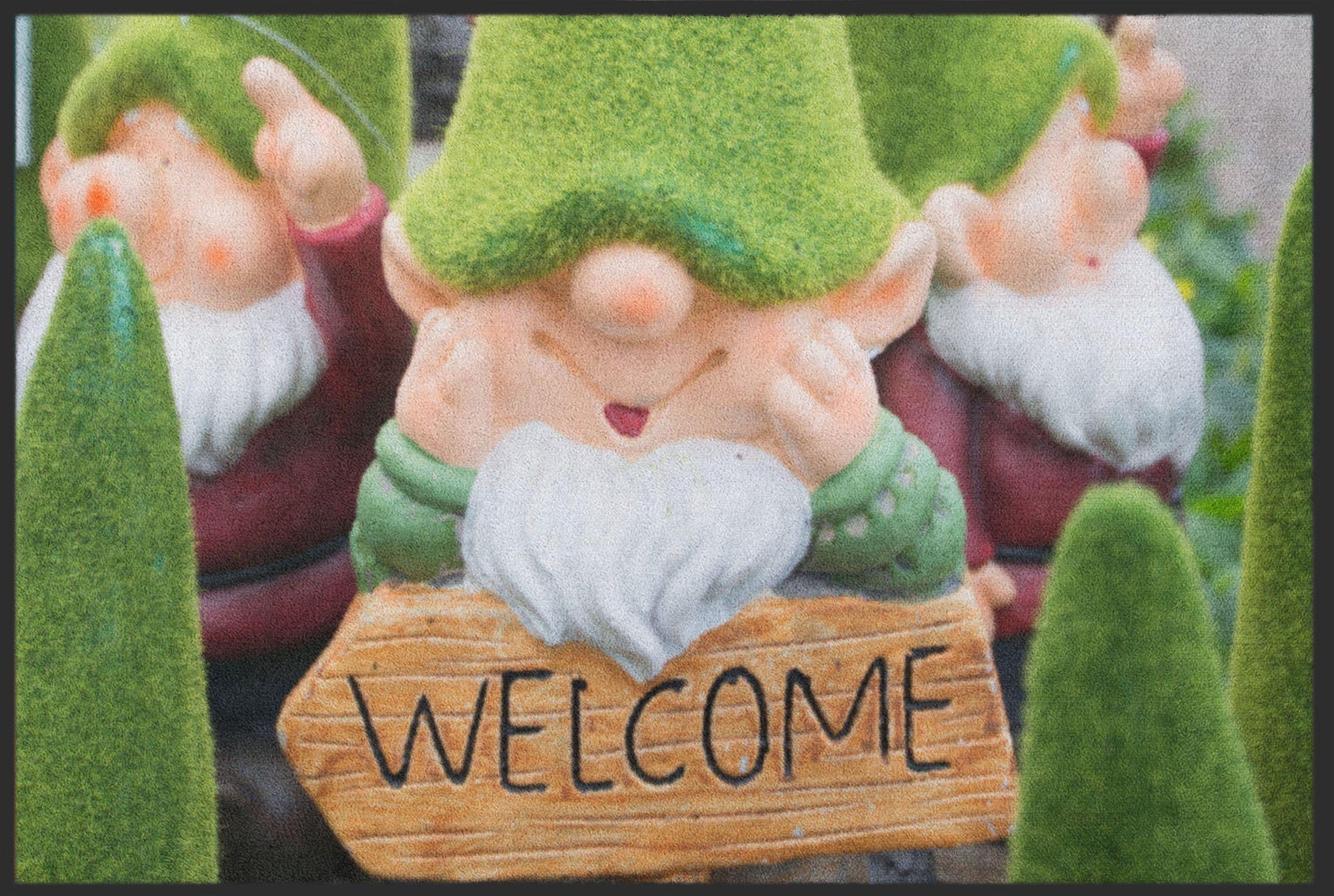 Fussmatte Welcome Gartenzwerg 4774