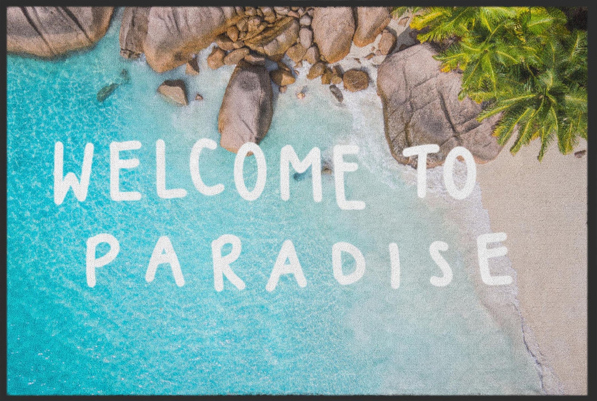 Fussmatte Welcome To Paradise 10249
