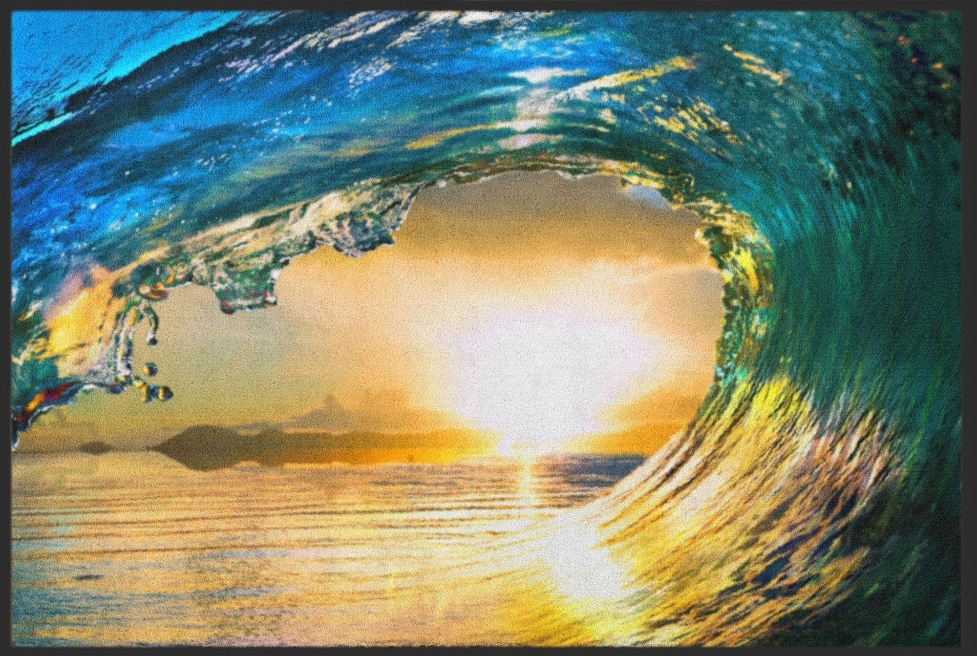 Fussmatte Welle 6110