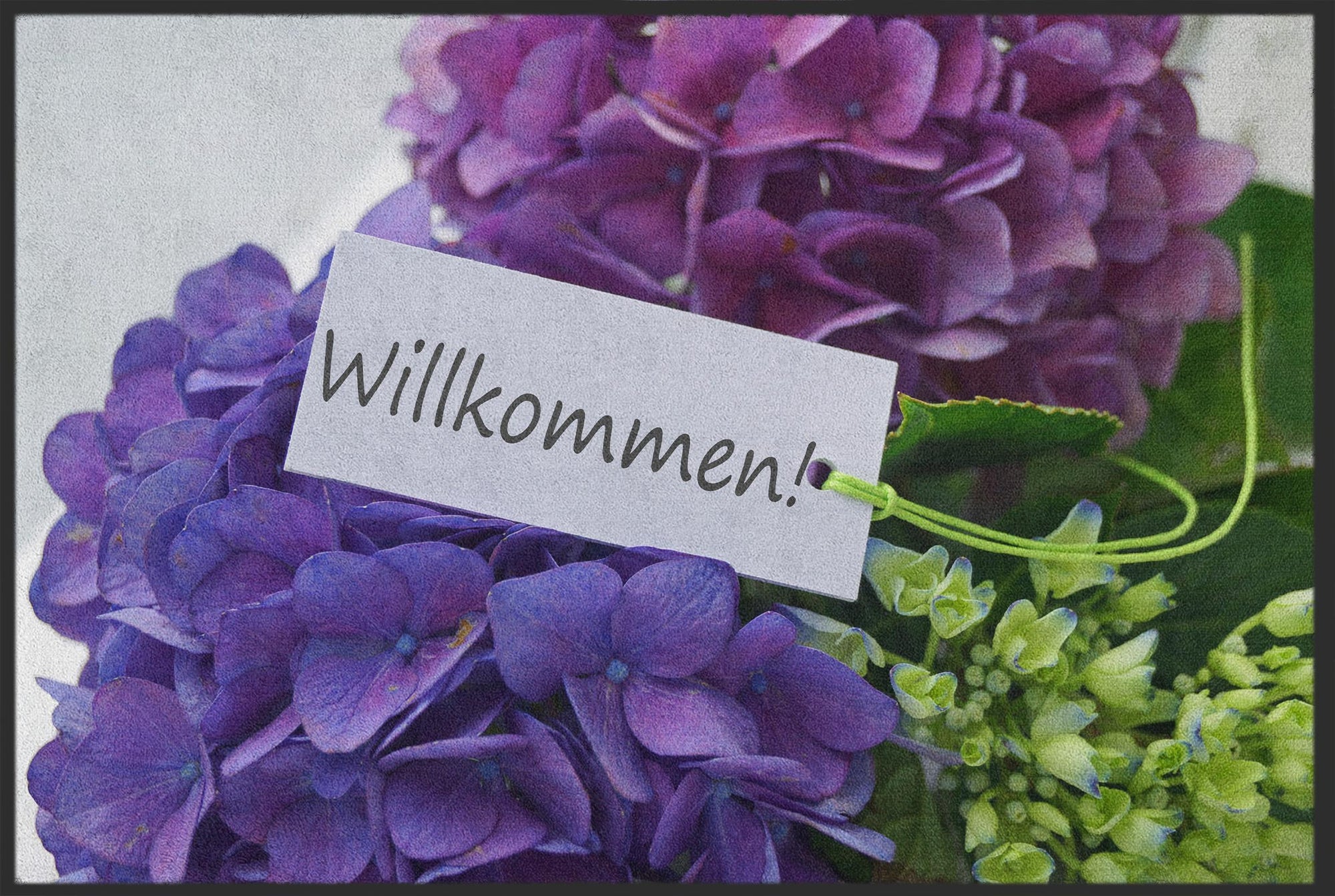 Fussmatte Willkommen 10021