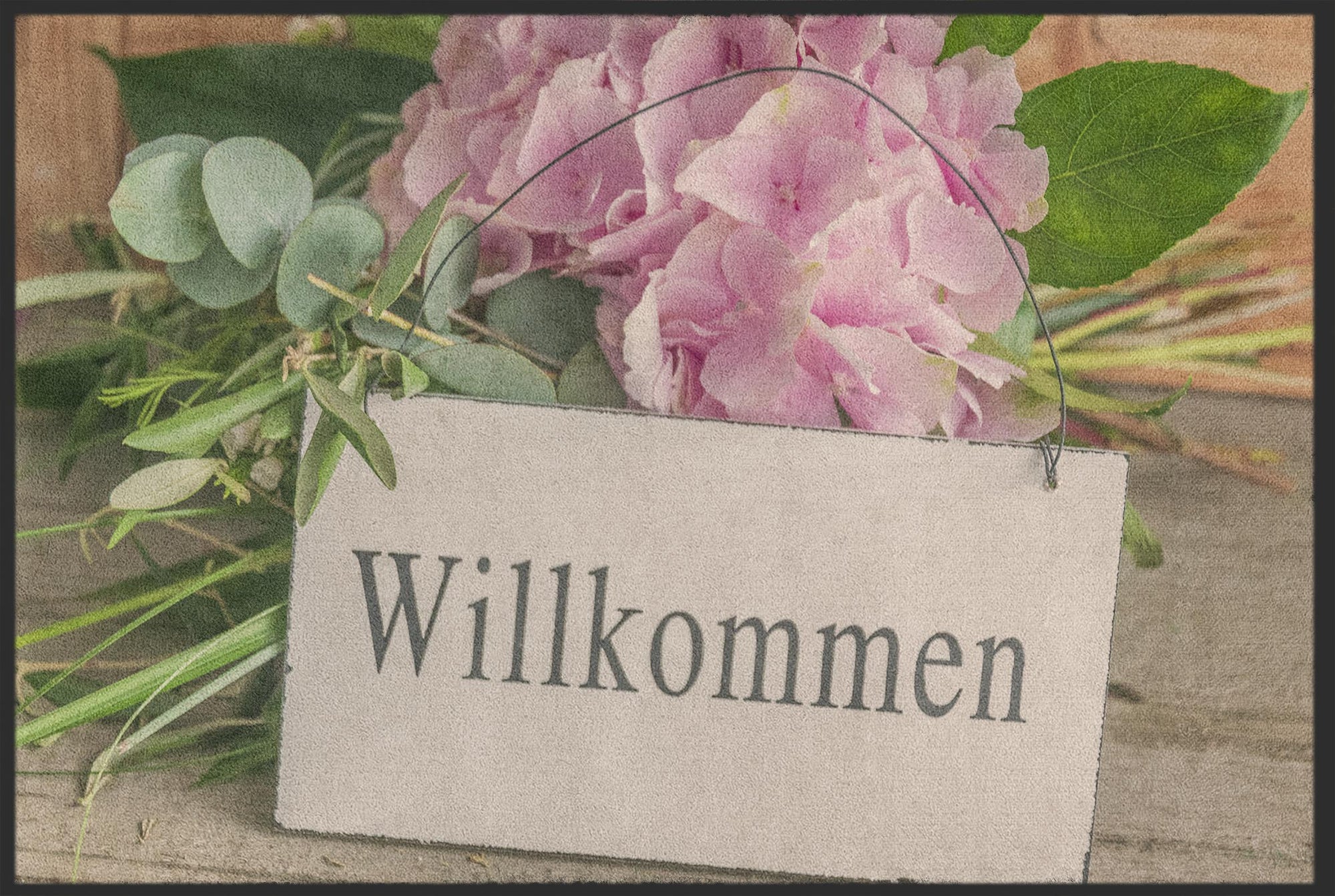 Fussmatte Willkommen 10171