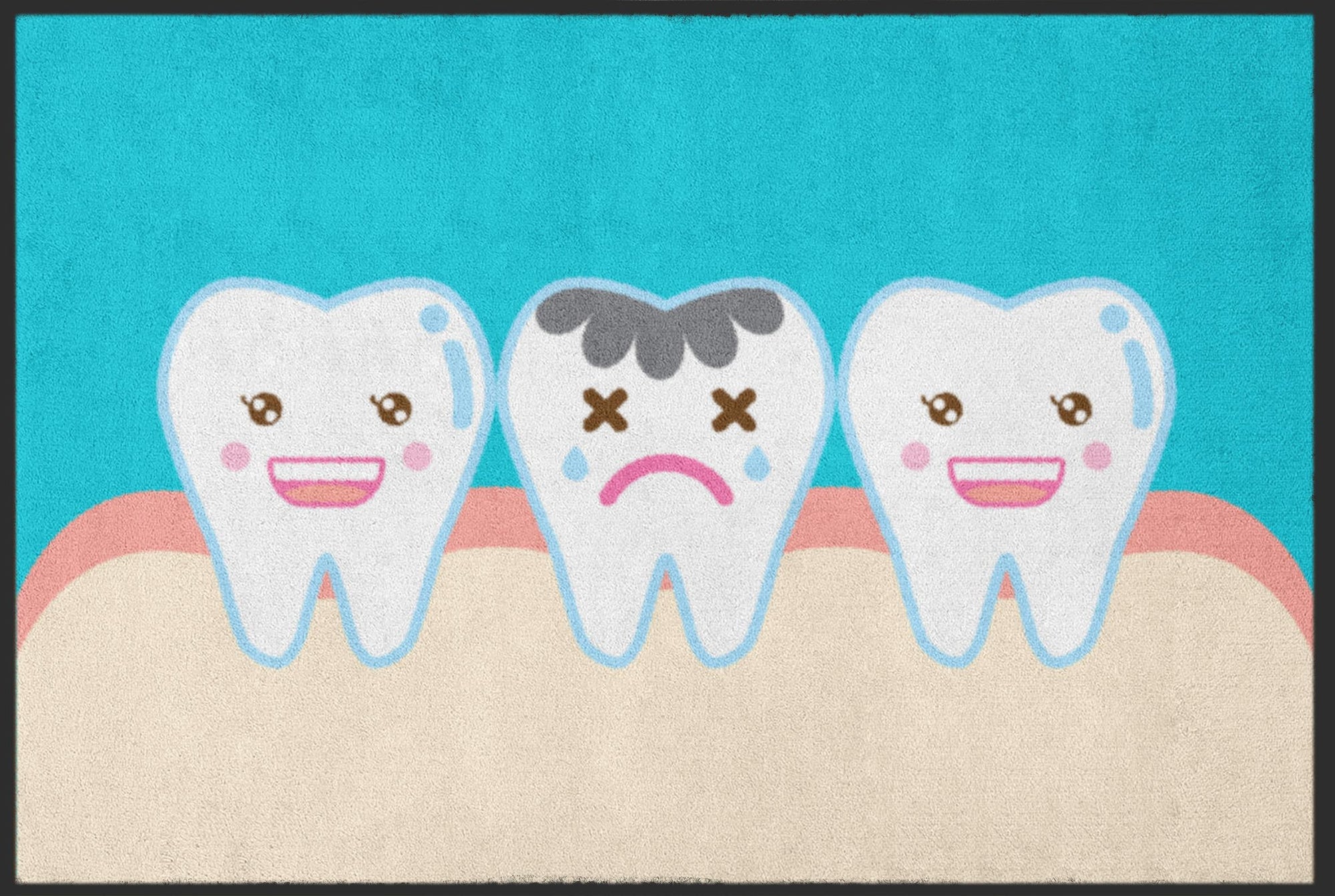 Fussmatte Zahnarzt 6126