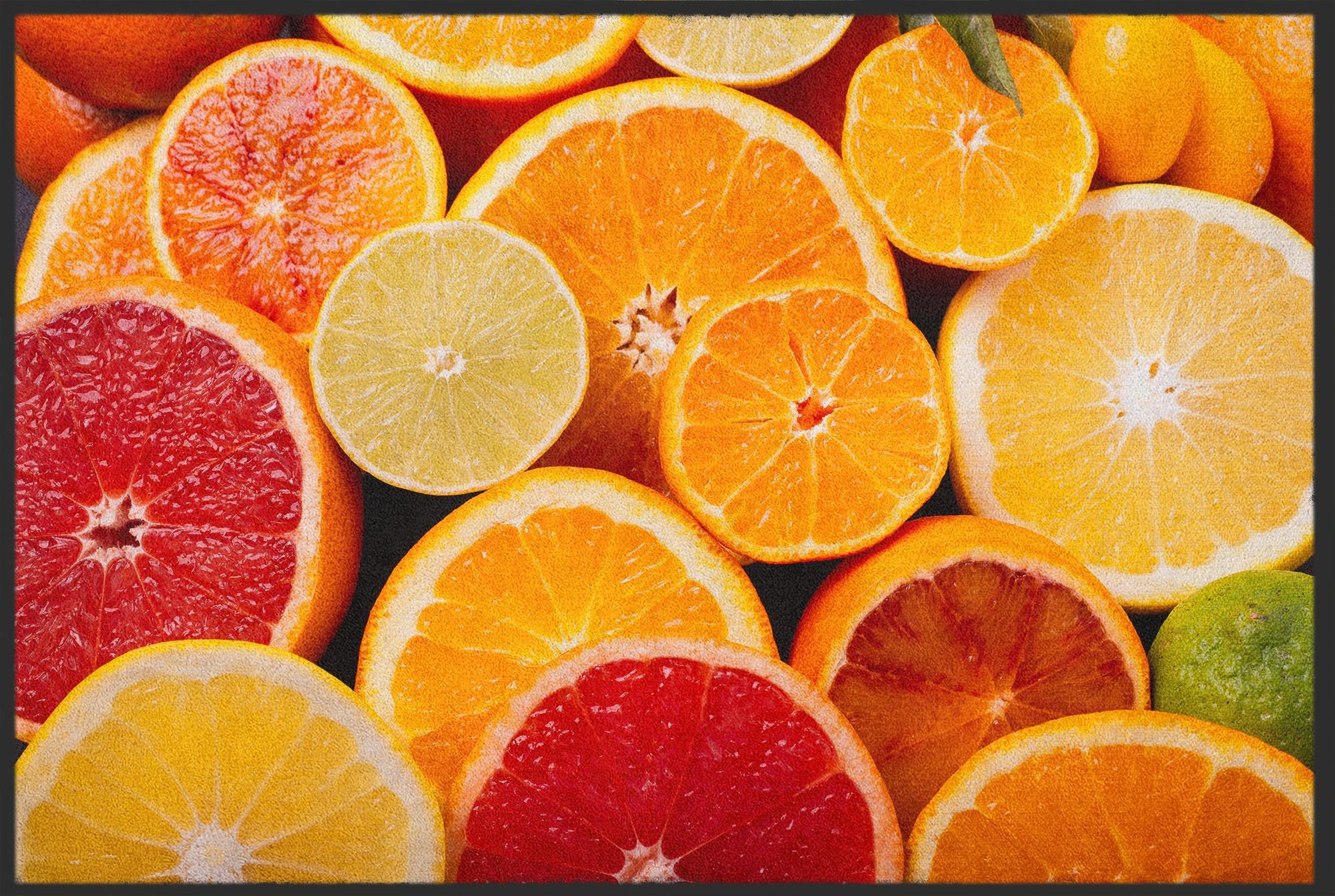 Fussmatte Zitrusfrüchte 10204