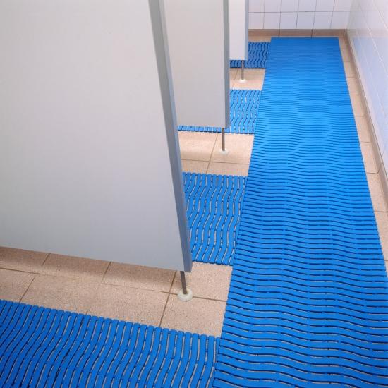 SCHWIMMBAD UND SAUNAMATTE535 SOFT-STEP BLAU
