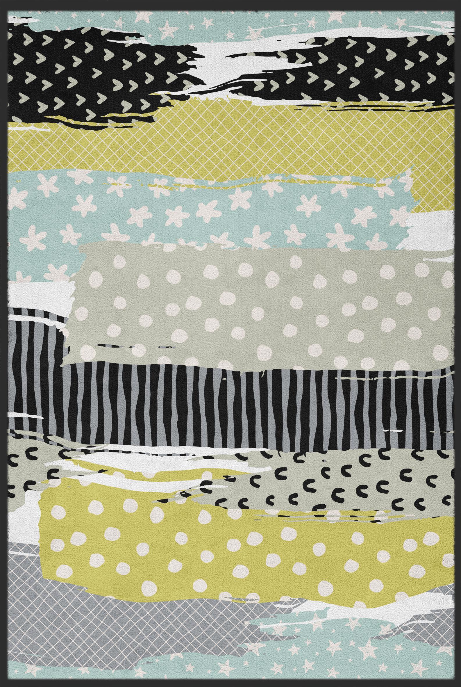 Teppich Patchwork 10113